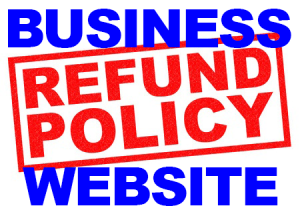 website refund policy