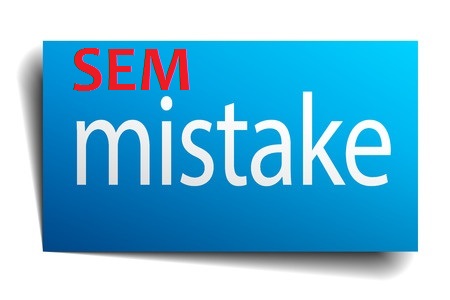 sem agreement mistakes