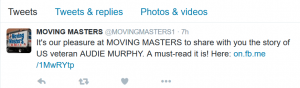 moving masters tweet