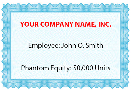 phantom equity certificate
