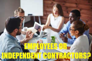 employees independent contractors