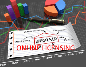 online licensing brands