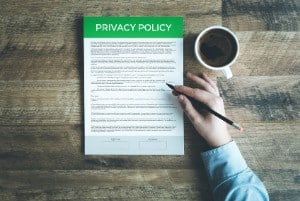 website privacy policies