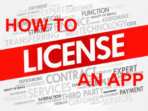 how to license an app - software licensing