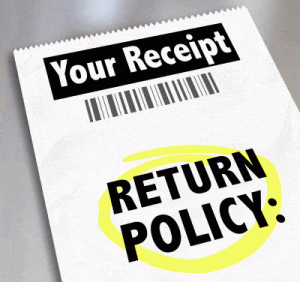 refund policy for customer returns