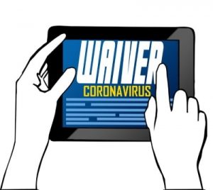 coronavirus waiver for business customers and employees