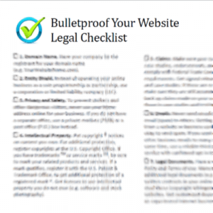 website legal checklist image