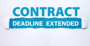 contract deadline extension